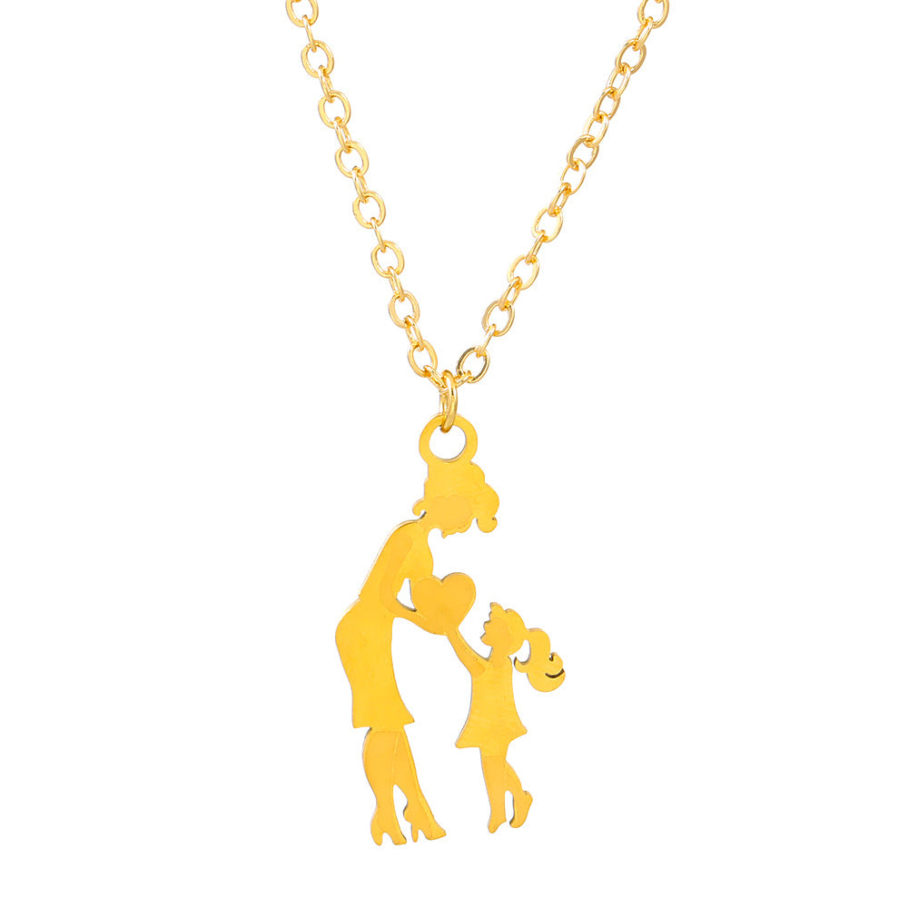 Wholesale mother' s day necklace stainless steel