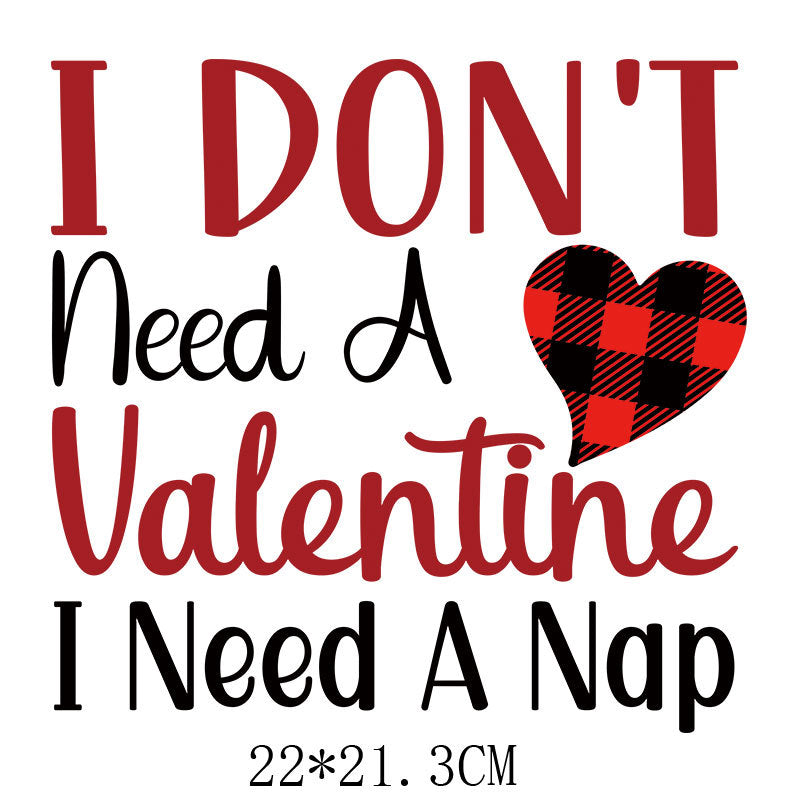 Wholesale 5pcs/pack Red lips car Valentine' s Day UV DTF Ready to Press Transfers Wraps