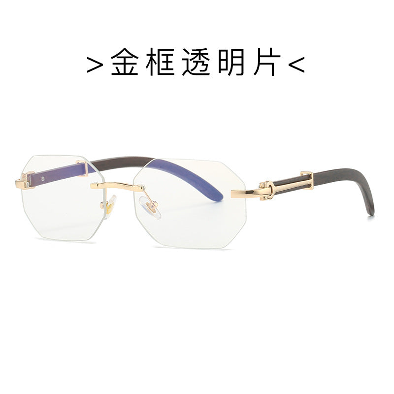 Wholesale Retro Rimless Sunglasses