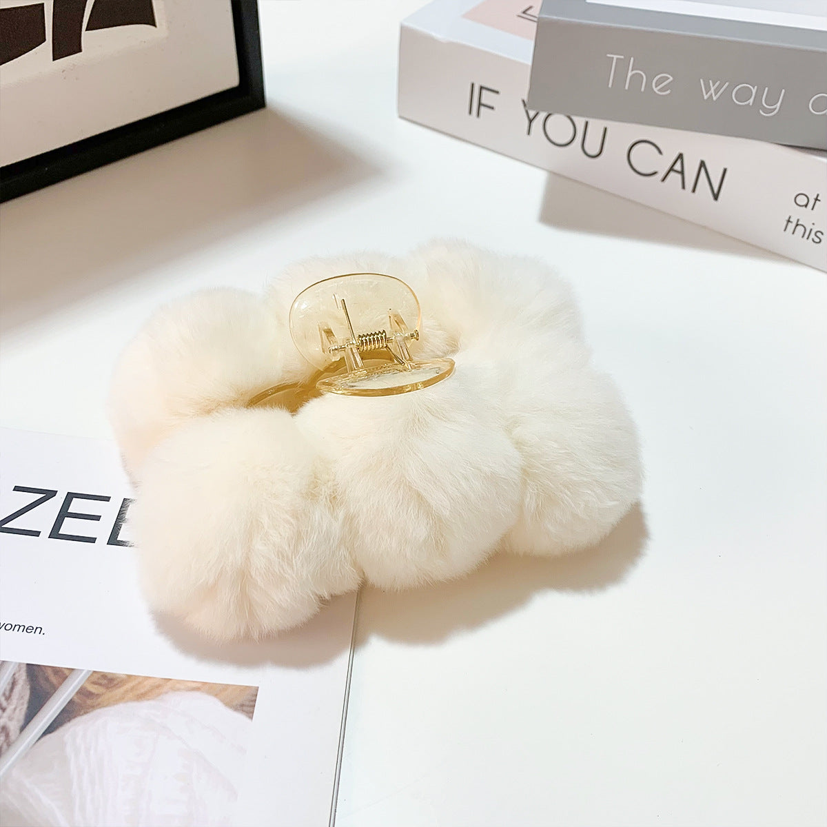 Wholesale Autumn and Winter Plush Hair Clips