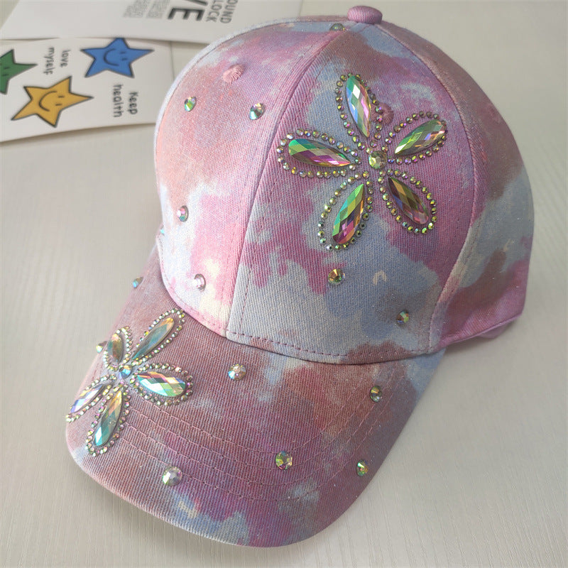 Wholesale Big Kids Flower Butterfly Baseball Cap