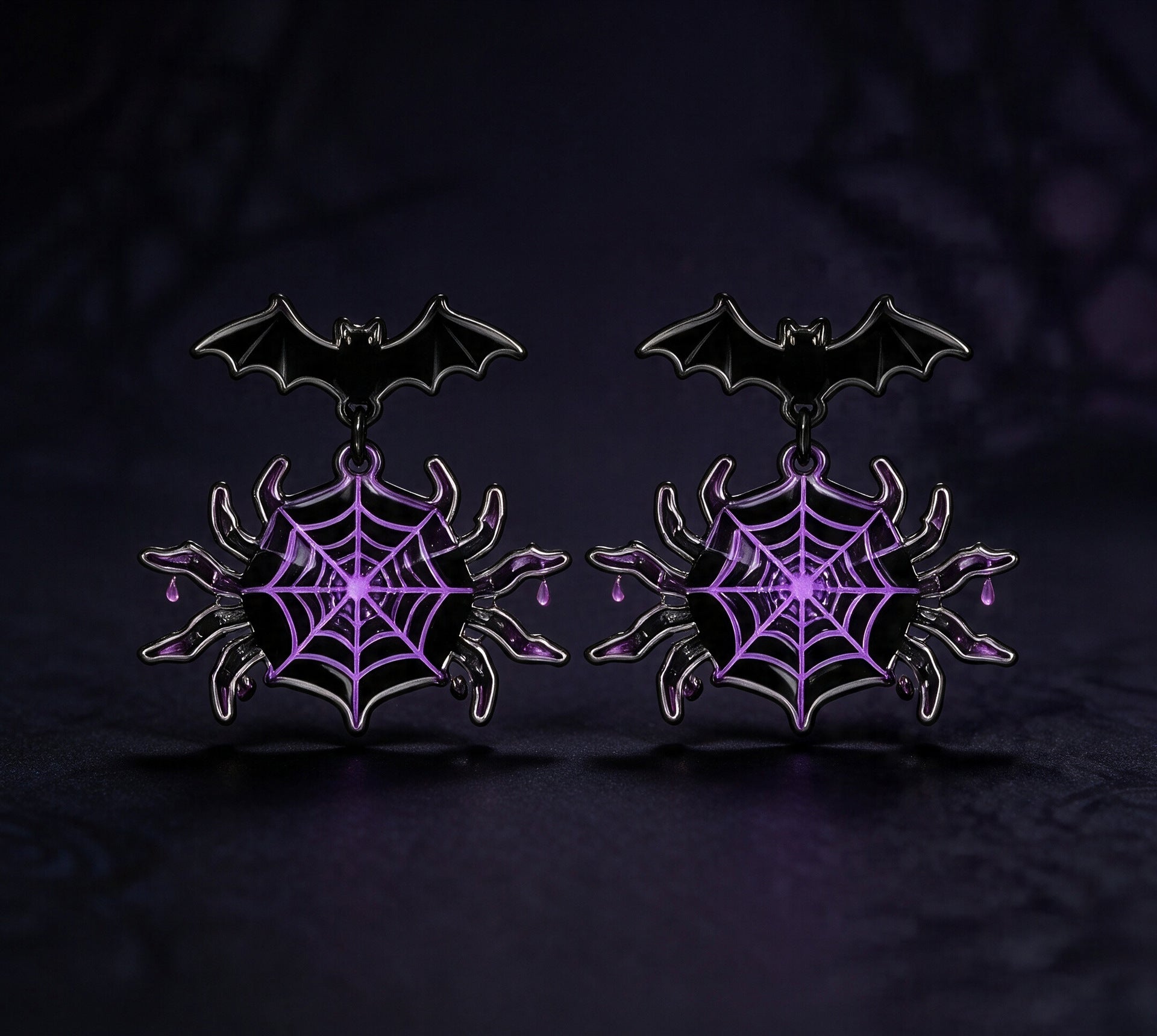 Wholesale Gothic Acrylic  Earrings Creative  Jewelry Accessory For Party