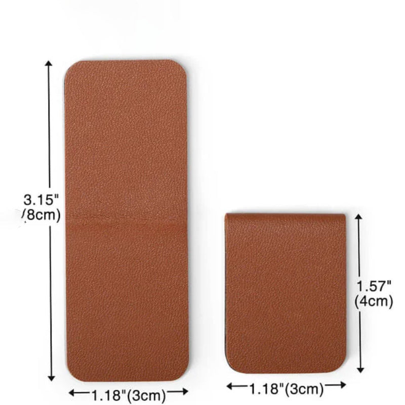 Wholesale Leather Magnetic Bookmark Fashion Magnetic Page Clip man made leather