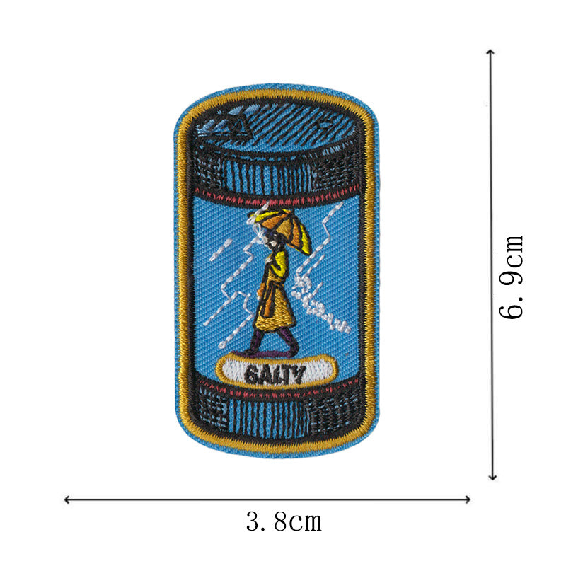 Wholesale Fun Badge Goose Cat Graphic Cloth DIY Patches