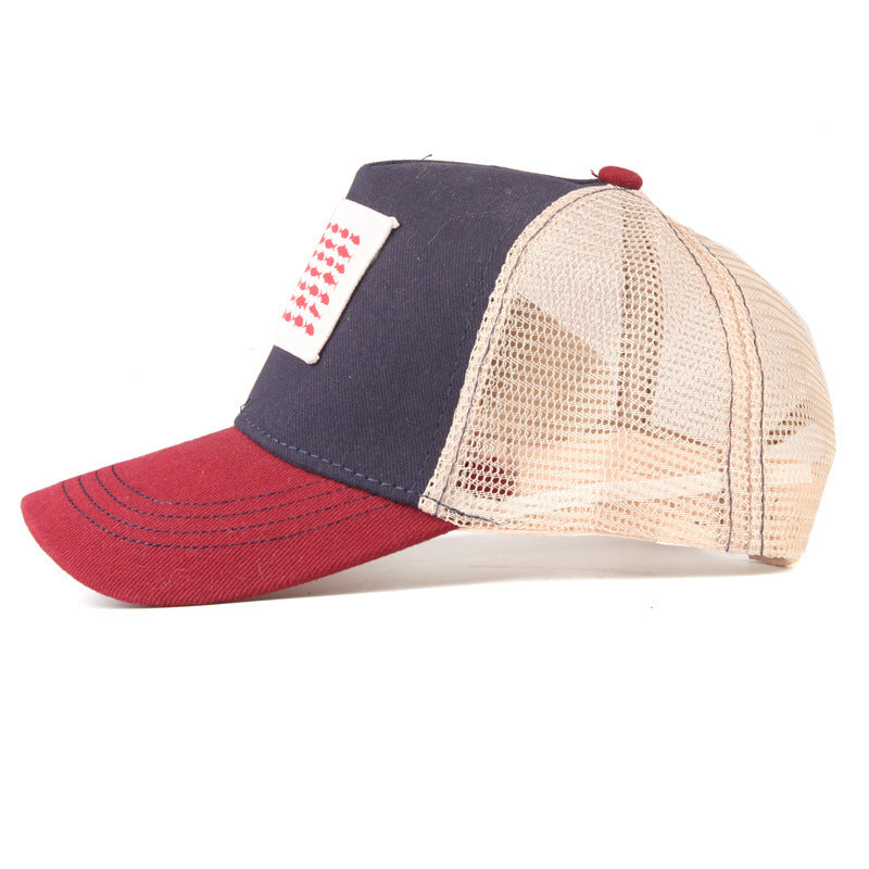 Wholesale Cotton American Flag Camouflage Baseball Cap