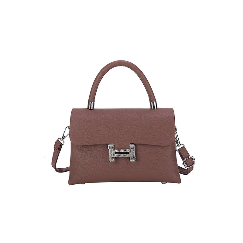 Wholesale Fashion Diamond Buckle Women's Crossbody Handbag Shoulder Bag