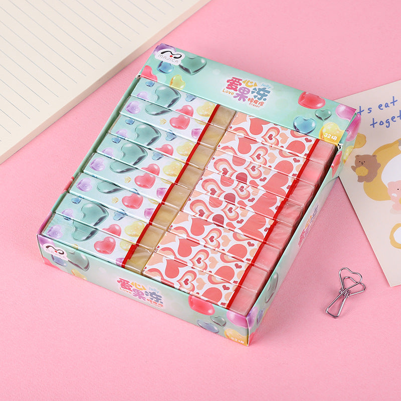 Wholesale Cartoon Dinosaur Sandwich PVC Eraser