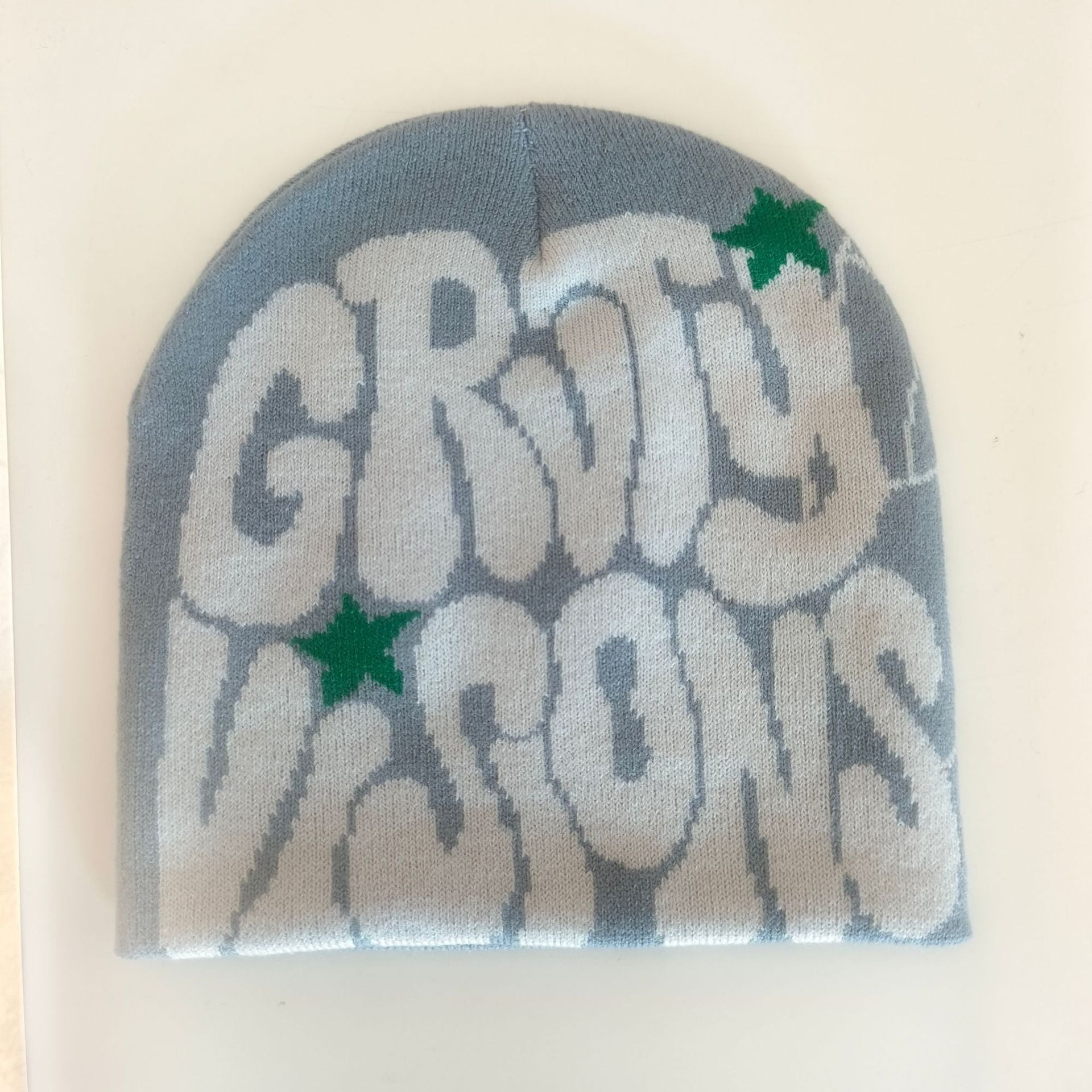 Wholesale Alphabet Jacquard Knitted Street Winter Hat