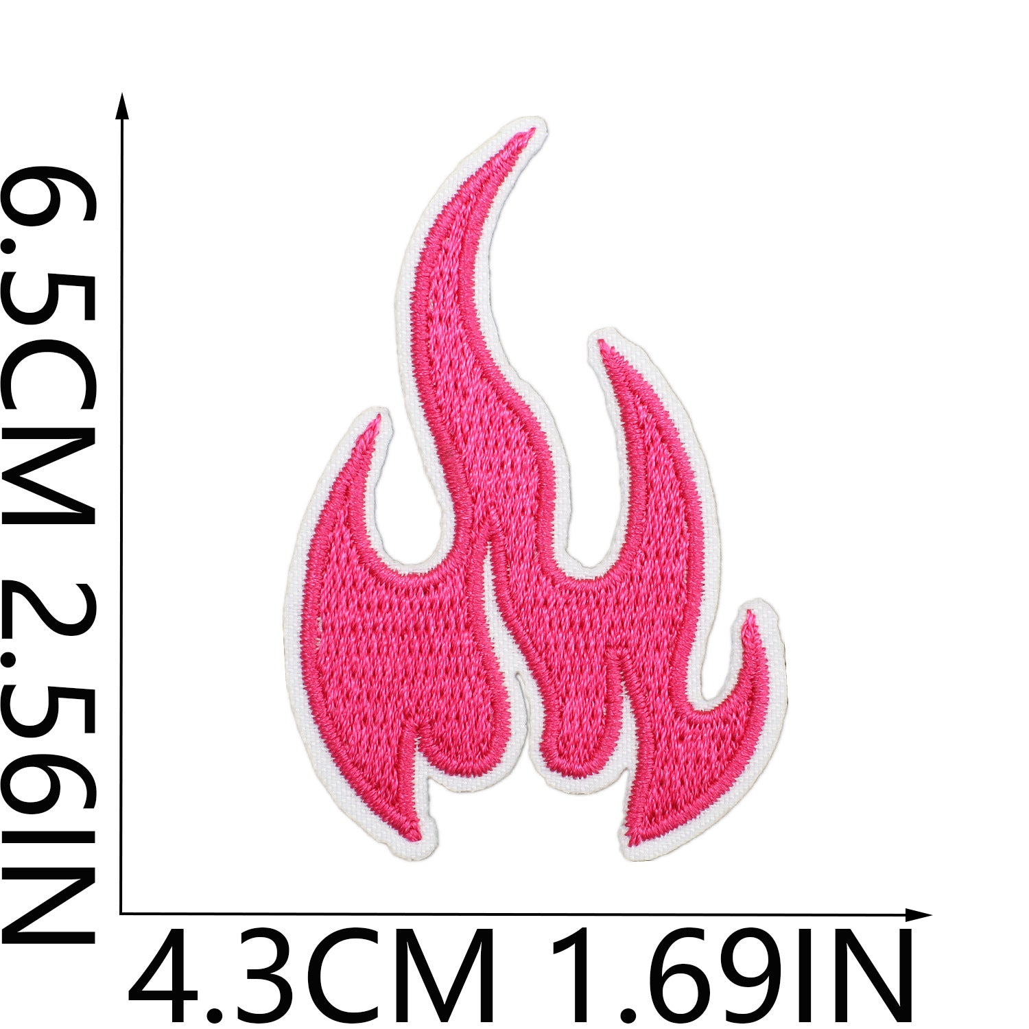 Wholesale Western Denim Embroidery Cloth Sticker FS
