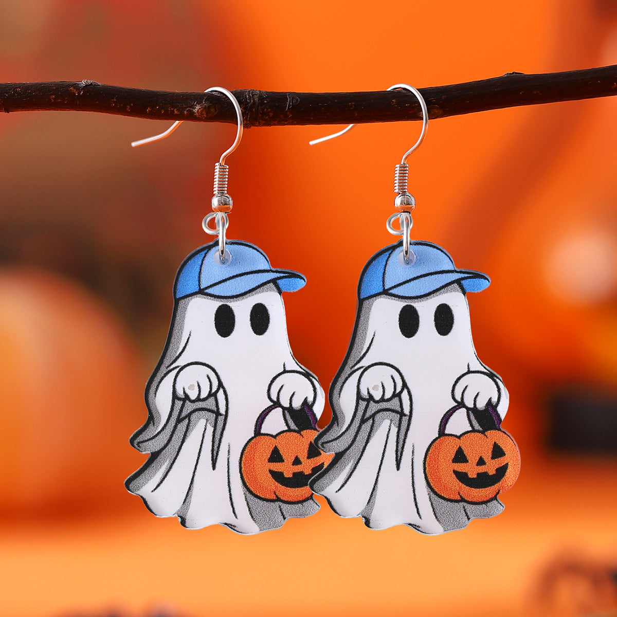 Wholesale  Acrylic Gothic Style Funny Pendant Earrings