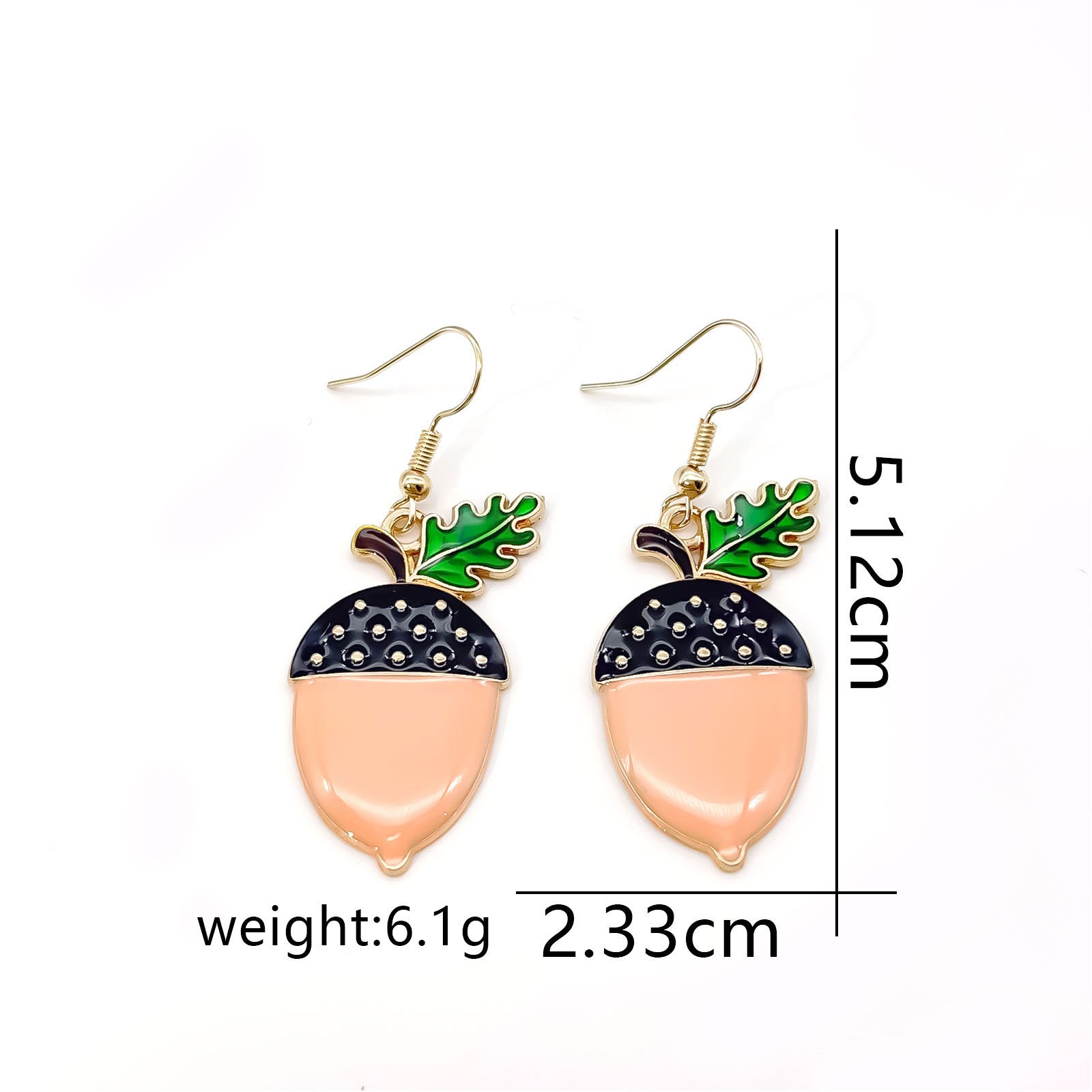 Wholesale Thanksgiving Earrings With Cartoon  Maple Leaf Sunflower Pumpkin Design Zinc Alloy Fall Harvest Jewelry Accessory For Parties