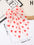 Wholesale valentine's day bow ribbon spring clip heart red lip printing hair clip hair accessories