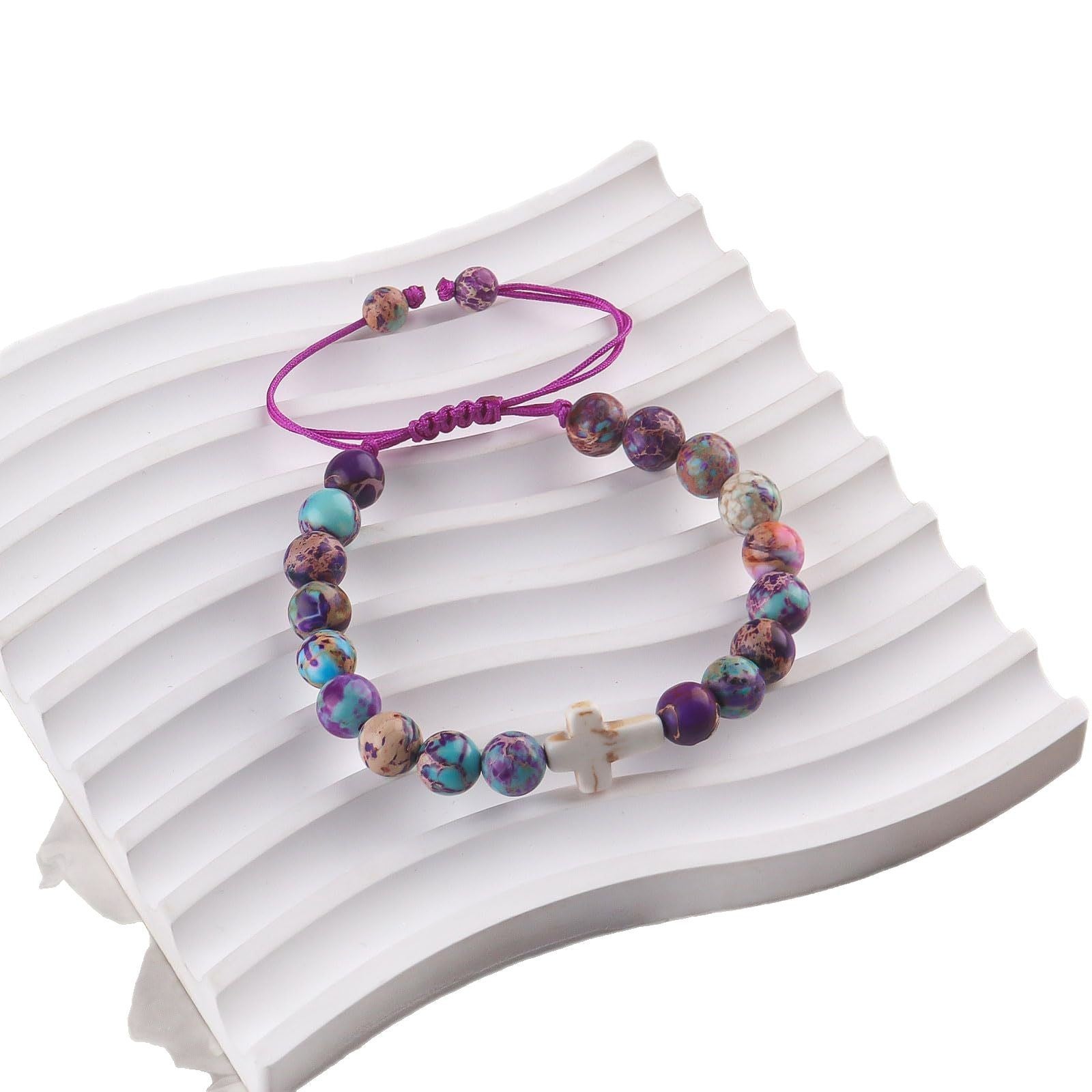 Wholesale Easter Cute Bunny Pendant Girl  Clay Bead bracelet