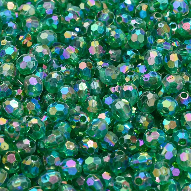 Wholesale 20Packs Shiny Oval Plastic Beads