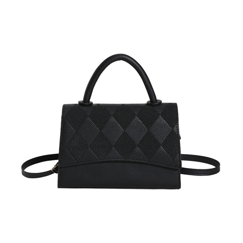 Wholesale Rhombus Simple PU Crossbody Bag Shoulder Bag