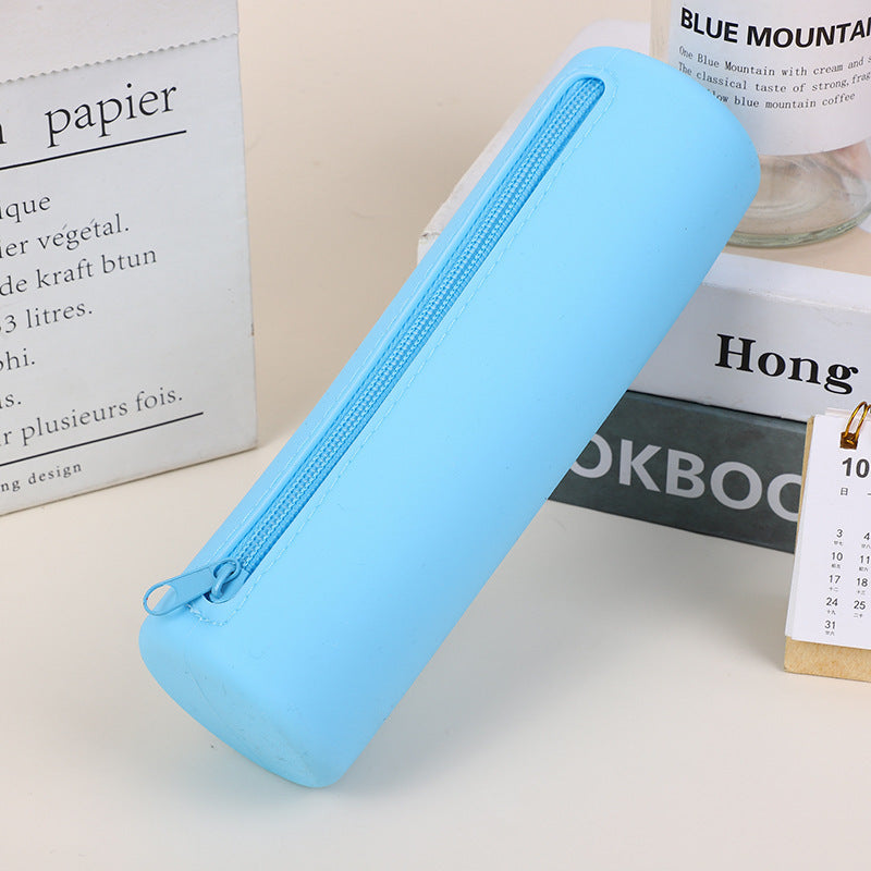 Wholesale School Bag  Silicone Pencil Case Fountain Pen Stationery Bag