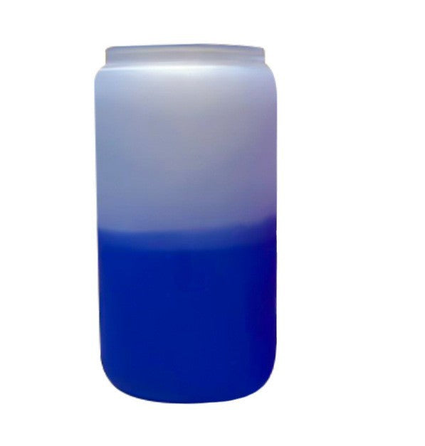 Wholesale Sublimation 16oz  20oz Thermal Transfer Frosted Coating Bamboo Lid Glass