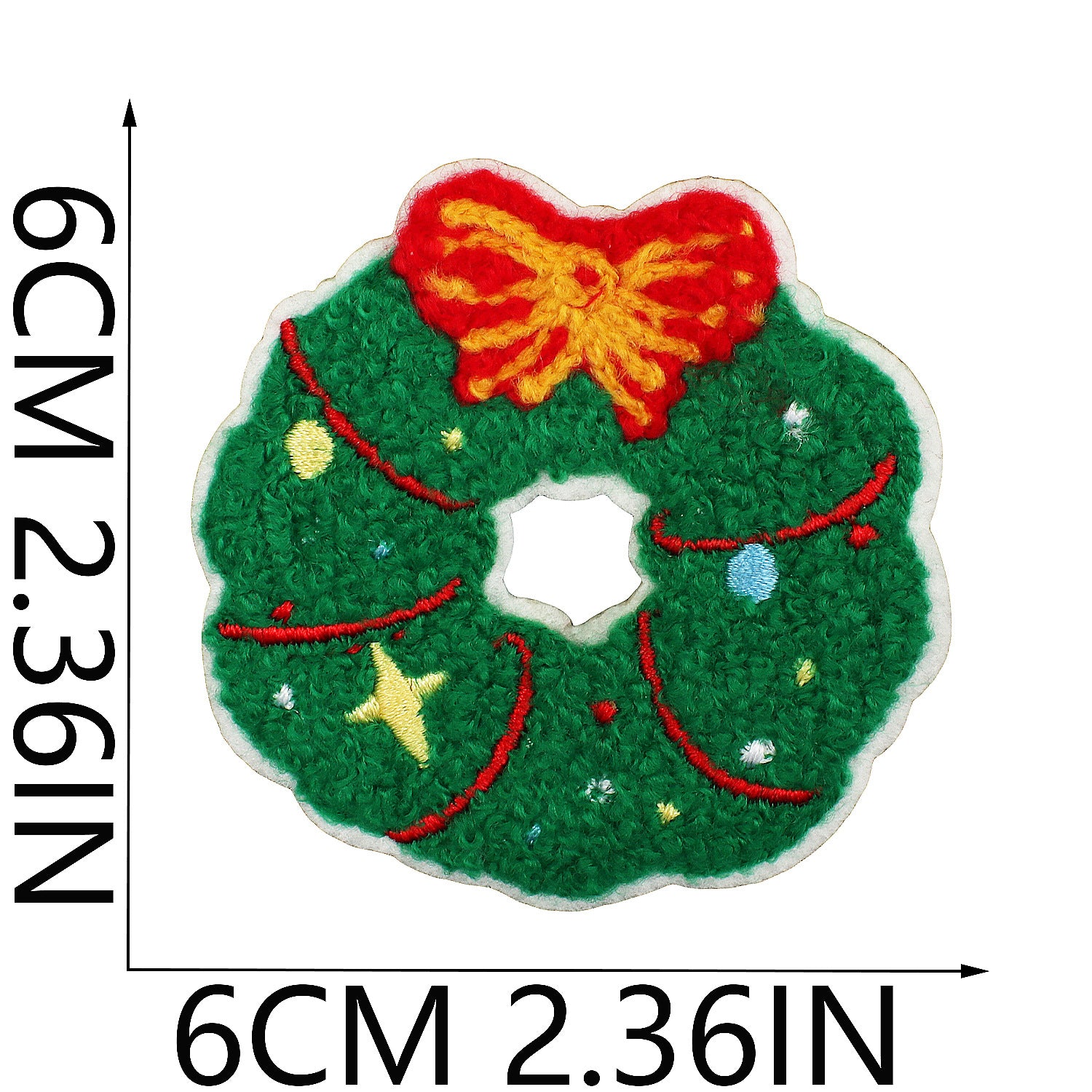 Wholesale Trendy Christmas Embroidery Patches With And Biscuit Designs Stylish DIY Clothing Applique Fashion Accessory For Resale