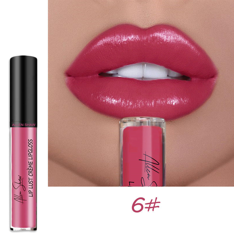 Wholesale Lipstick Lip Gloss Allen Shaw Creme Cream Lip Gloss