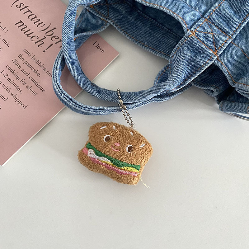 Wholesale Cute Expression Plush Keychain