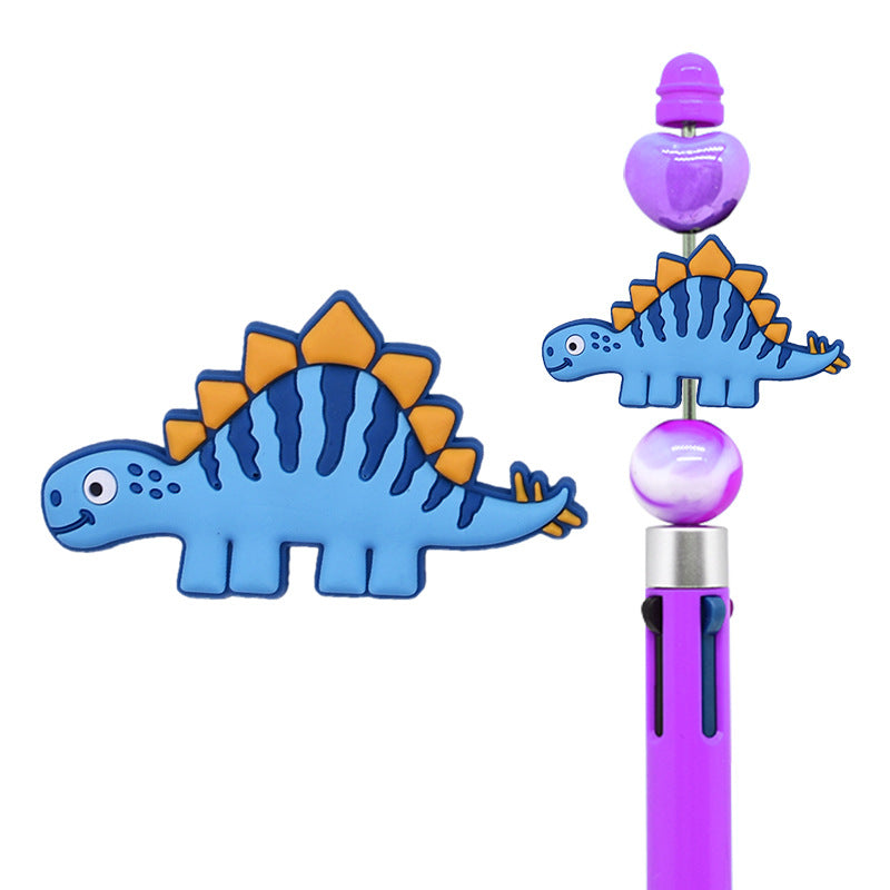 Wholesale 100pcs Diy Dinosaur Cartoon PVC Beads