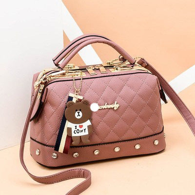Wholesale New Fashion Women's Bag Lingge Small Fragrance Handbag
