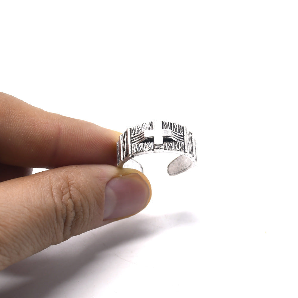 Anillo cruzado de aleación de zinc al por mayor