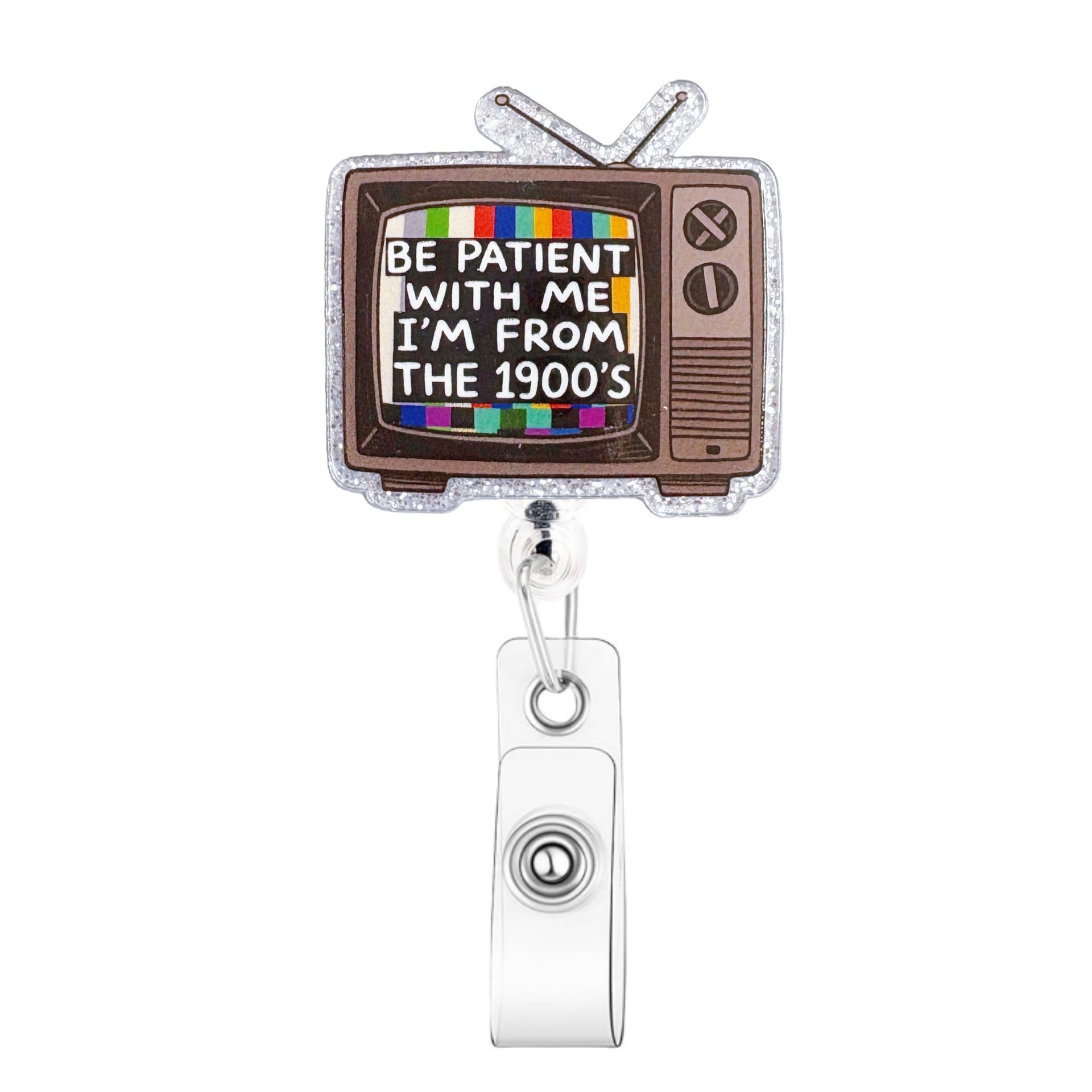 Wholesale Pink medical staff name tag  Badge Reels