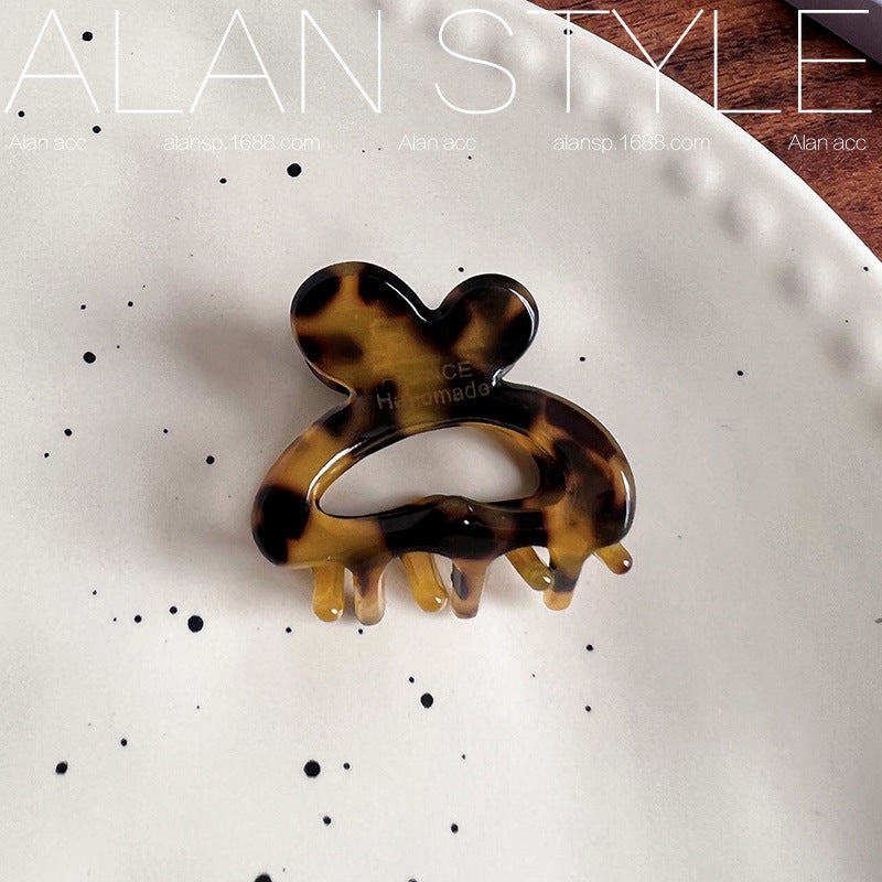 Wholesale Cute Little Rabbit Ears Butterfly Small Acetate Hair Clips