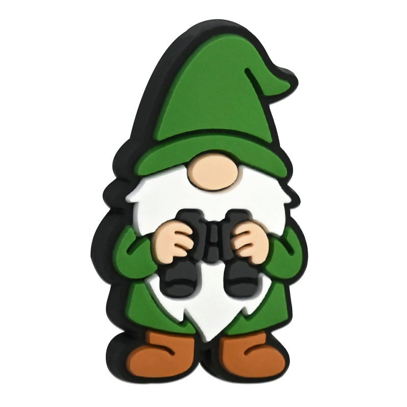 Wholesale Random 100pcs Color Cartoon Hat Small People Focal Beads