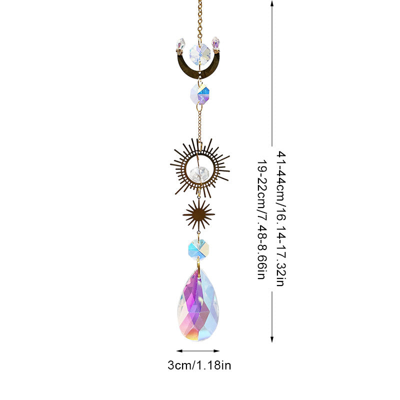Wholesale Crystal Sun Catcher Golden Sun Pendant Lighting Pendant