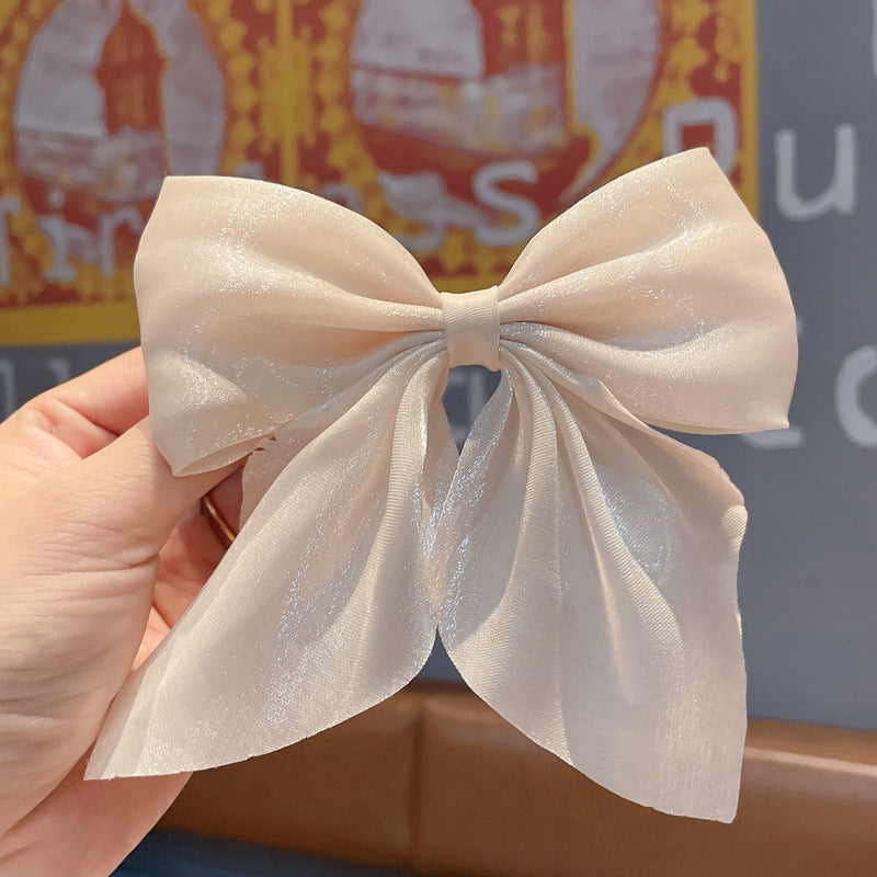 Wholesale Wholesale solid color temperament college style bow hairpin