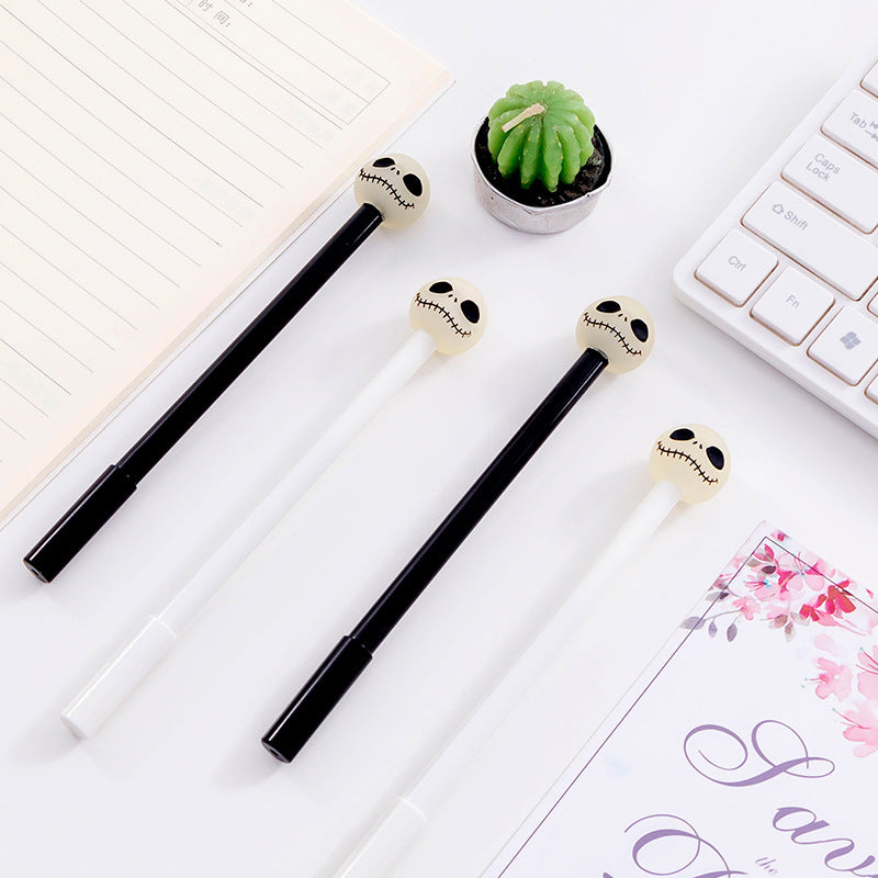 Wholesale Halloween Skeleton Modeling Funny Plastic Rollerball pen