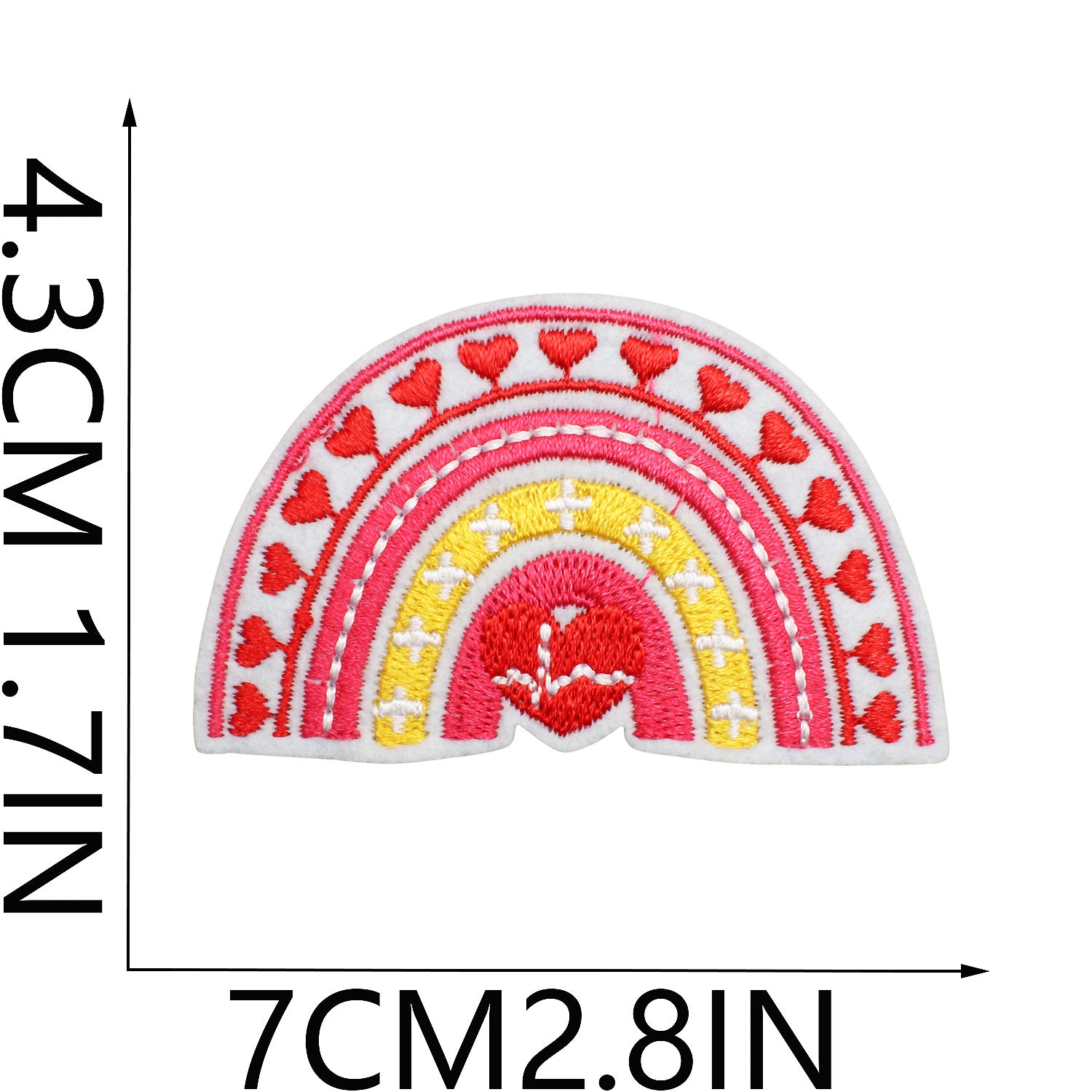 Wholesale Cartoon human organ embroidery patch medical equipment patch