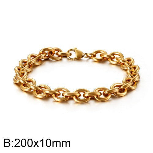 Wholesale Fashion Retro Light Luxury Hollow Steel Ball Stainless Steel Wish-granting Bracelet