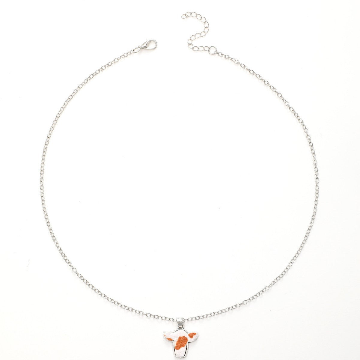 Wholesale Western Style Mini Bull Head Jewelry Necklace