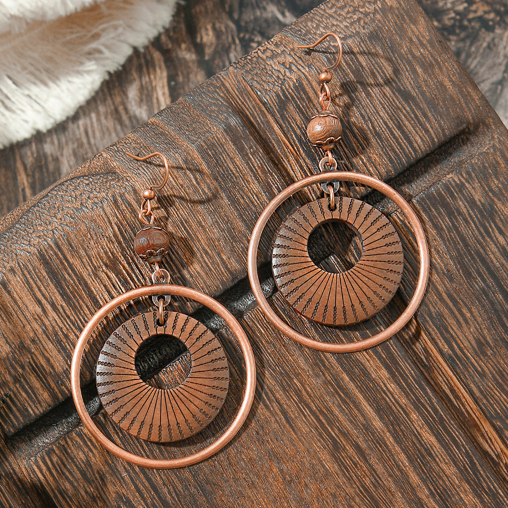 Wholesale Zinc Alloy Butterfly Earrings Maillard Fall Winter Style Women S Fashion Accessory For Boutique Resale