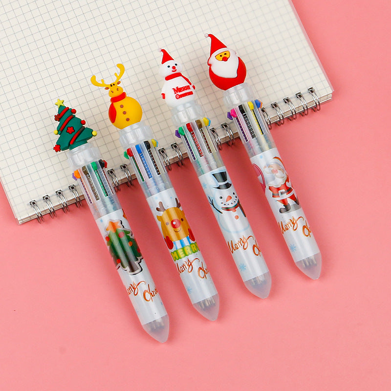 Wholesale Random Style Christmas Plastic Ballpoint Pen