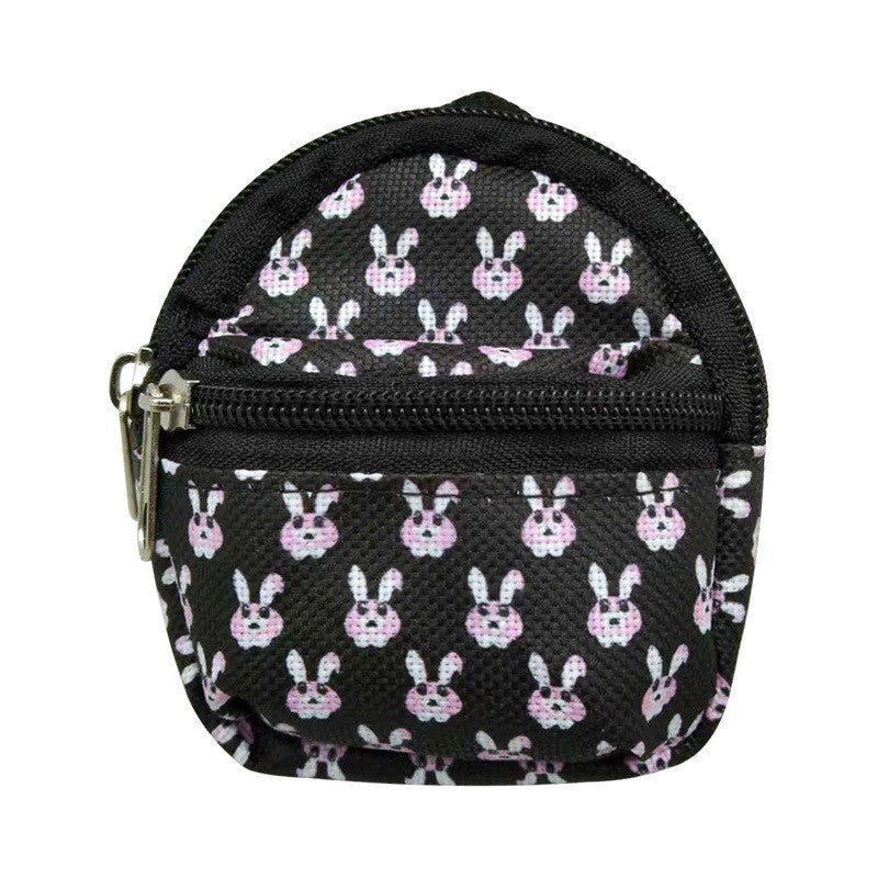 Wholesale Change bag 8cm small schoolbag Doll Accessories