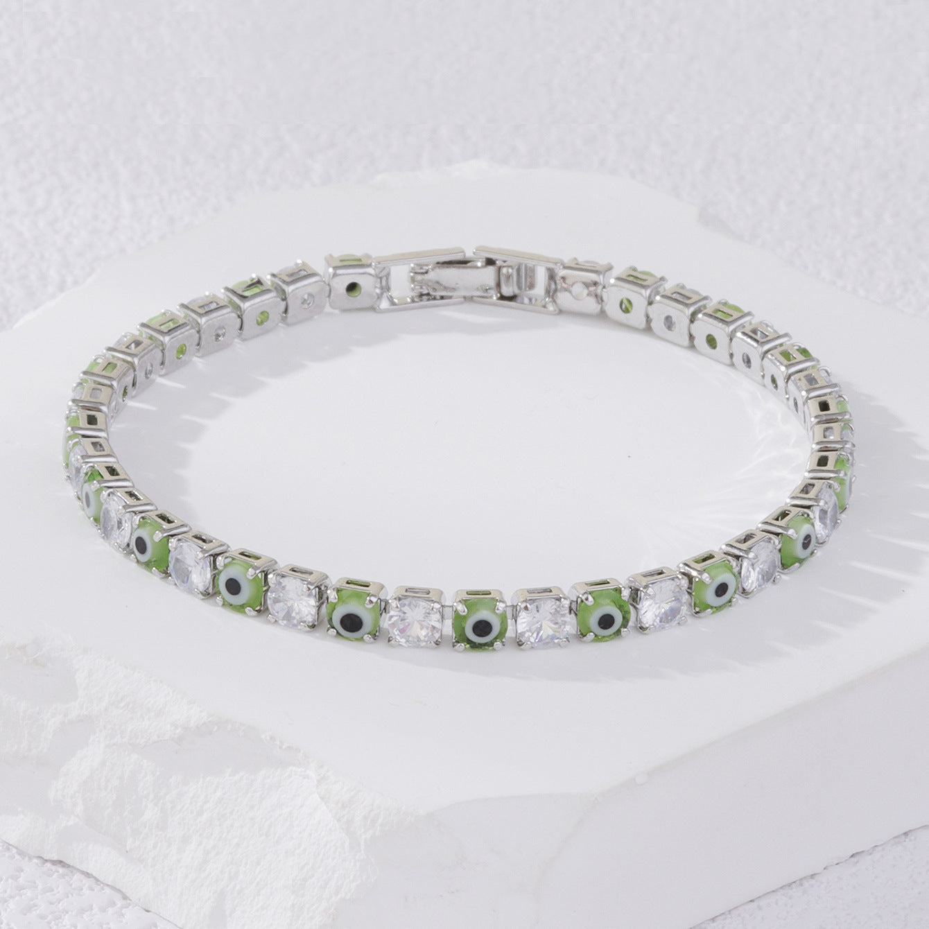 Wholesale Zircon bracelet round full diamond bracelet