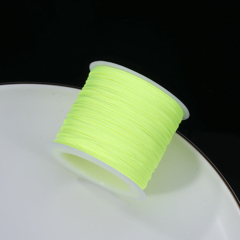 Wholesale 72 Size Jade Line 50 Meters Diy Line Hand-woven Jewelry Cord Accessories