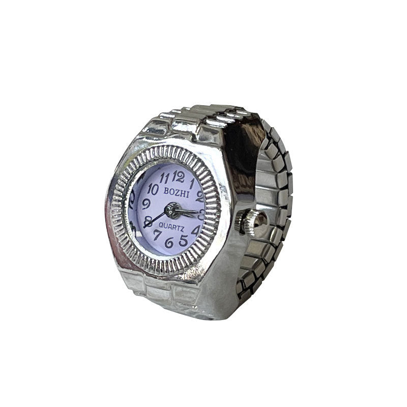 Wholesale [Ring watch] new hot creative alloy shell finger watch lovers foreign trade new men and women manufacturers direct batch