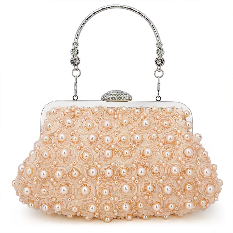 Wholesale Vintage Pearl Party Clutch Bag
