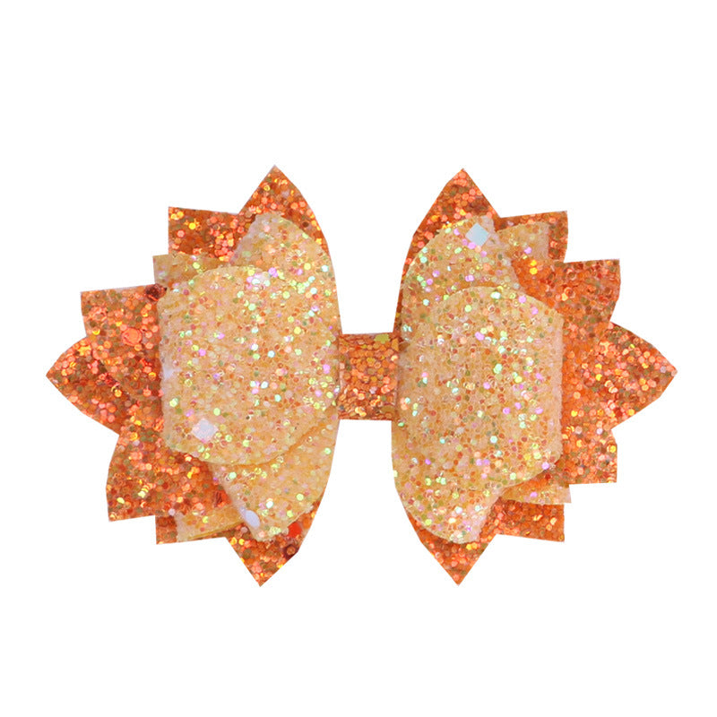 Wholesale Diy Flash Cloth Leather Bow Rubber Band Buckle Cup Straw Accessories