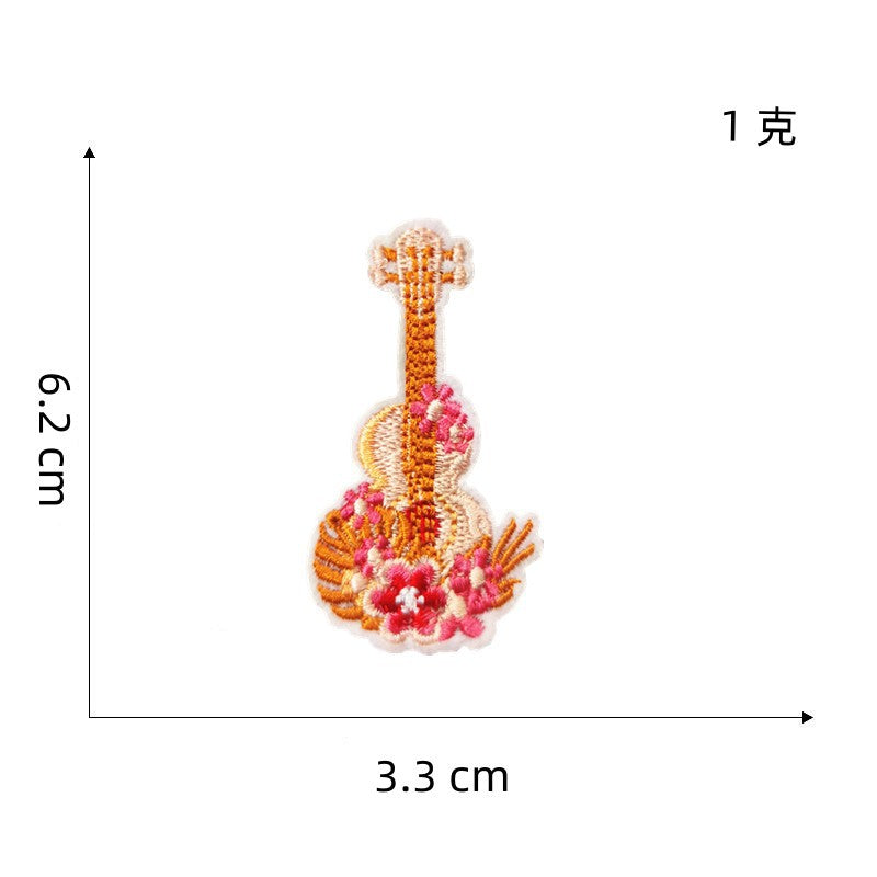 Wholesale Embroidered Butterfly Cartoon Floral Iron On Patch For Hat Decorative Fashion Accessory