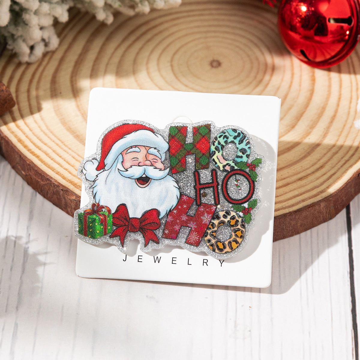Wholesale Colorful Cute Cartoon Christmas Series Brooch