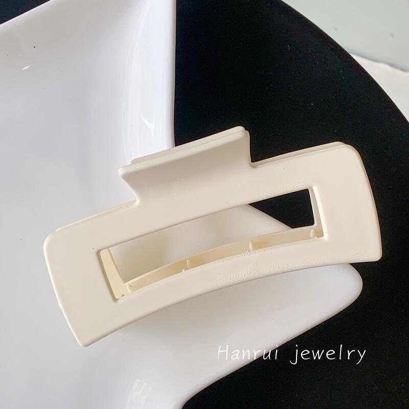 Wholesale Back Head Square Frosted Large Women's Elegant Bath Hair Clip