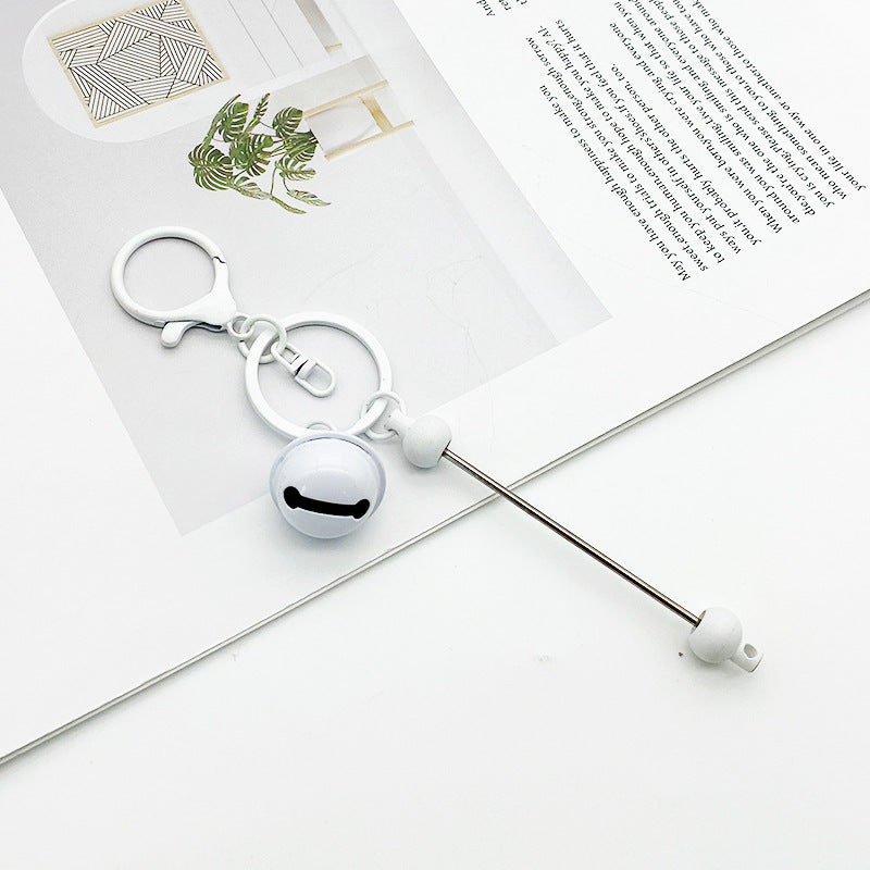 Wholesale DIY Candy Colored Bead Cute Keychains