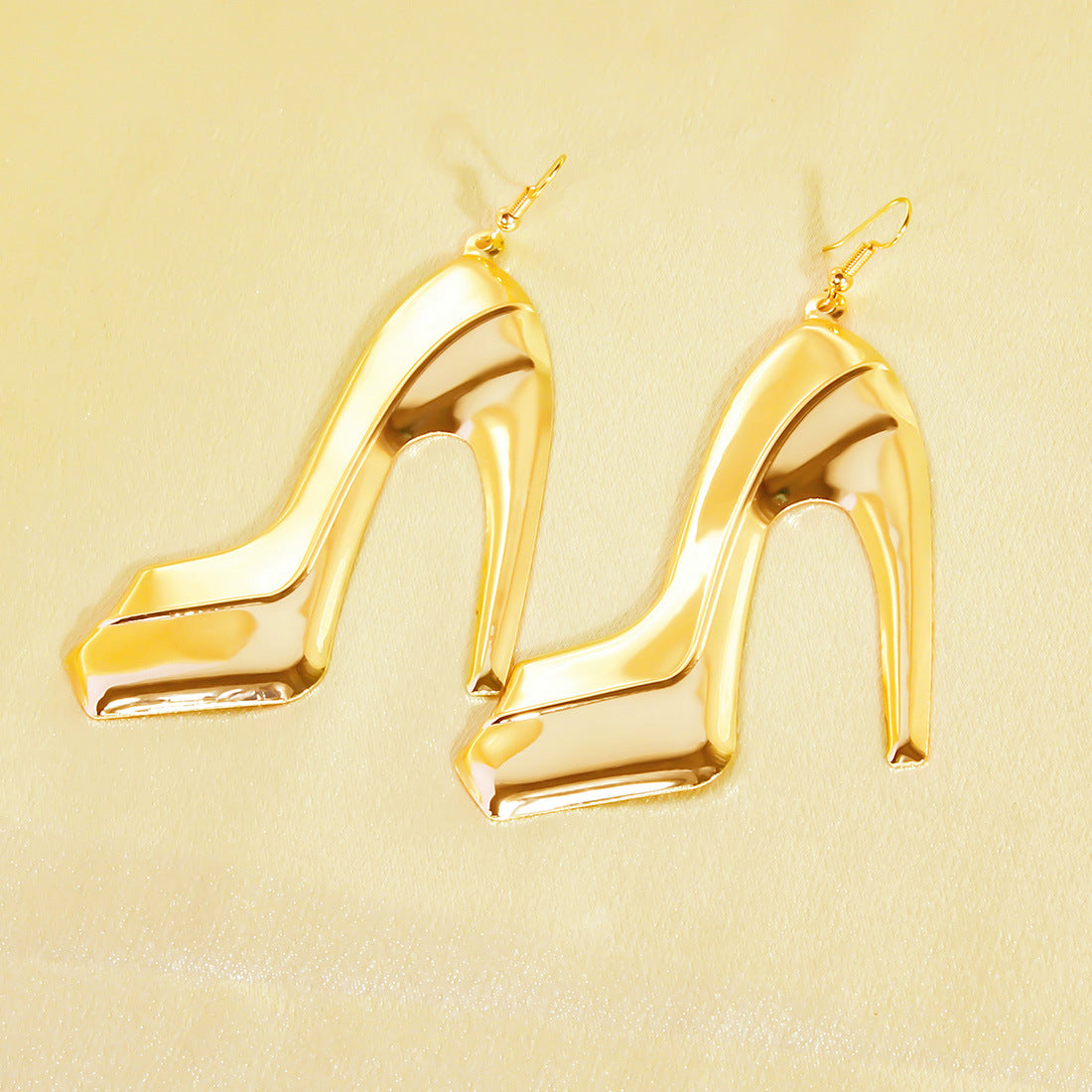 Wholesale Creative High Heels and Metal Earrings