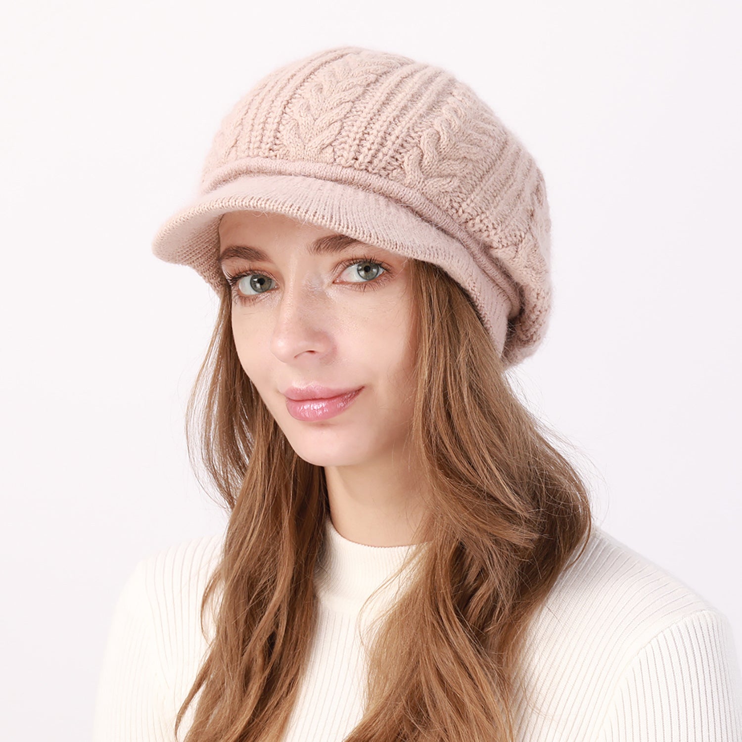 Wholesale New Autumn and Winter Woolen Knitted Hats Warm Berets